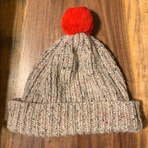 Madewell Wool Hat With Pom Pom